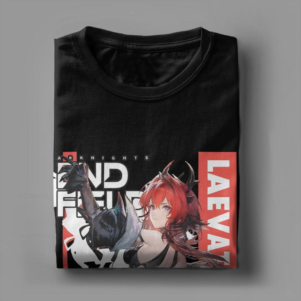 Men Women Graphic Laevatain Arknights Endfield T Shirt Tee Pure Cotton Tshirts Clothing