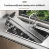 TLXT Wall-Mounted Kitchen Spice Organizer Shelf
