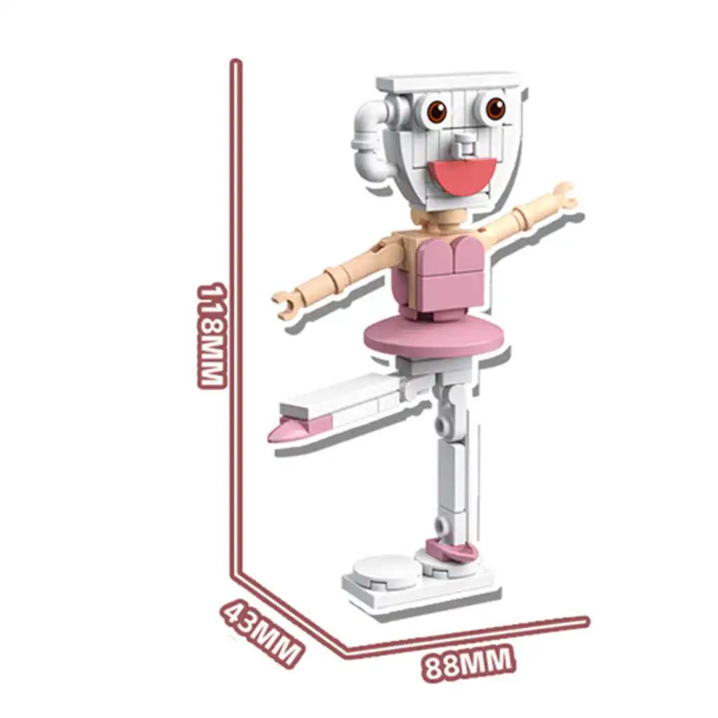 

Thong Thong Thong Sahur Brainrot Block Bricks Tung Tung Sahur Italy Tralalero Tralala Brick Playset Funny DIY Assembly Toys Playsetss for Child s no original box