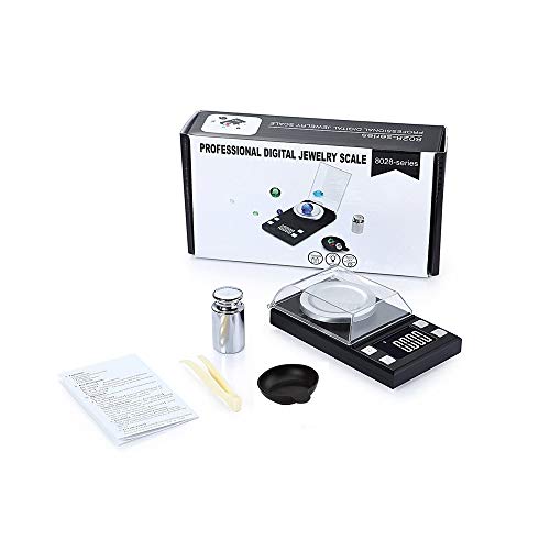 Portable Pocket Digital Scale, 0.001g-50g Precision, Professional-Grade, Digital Scale, Electronic Balance