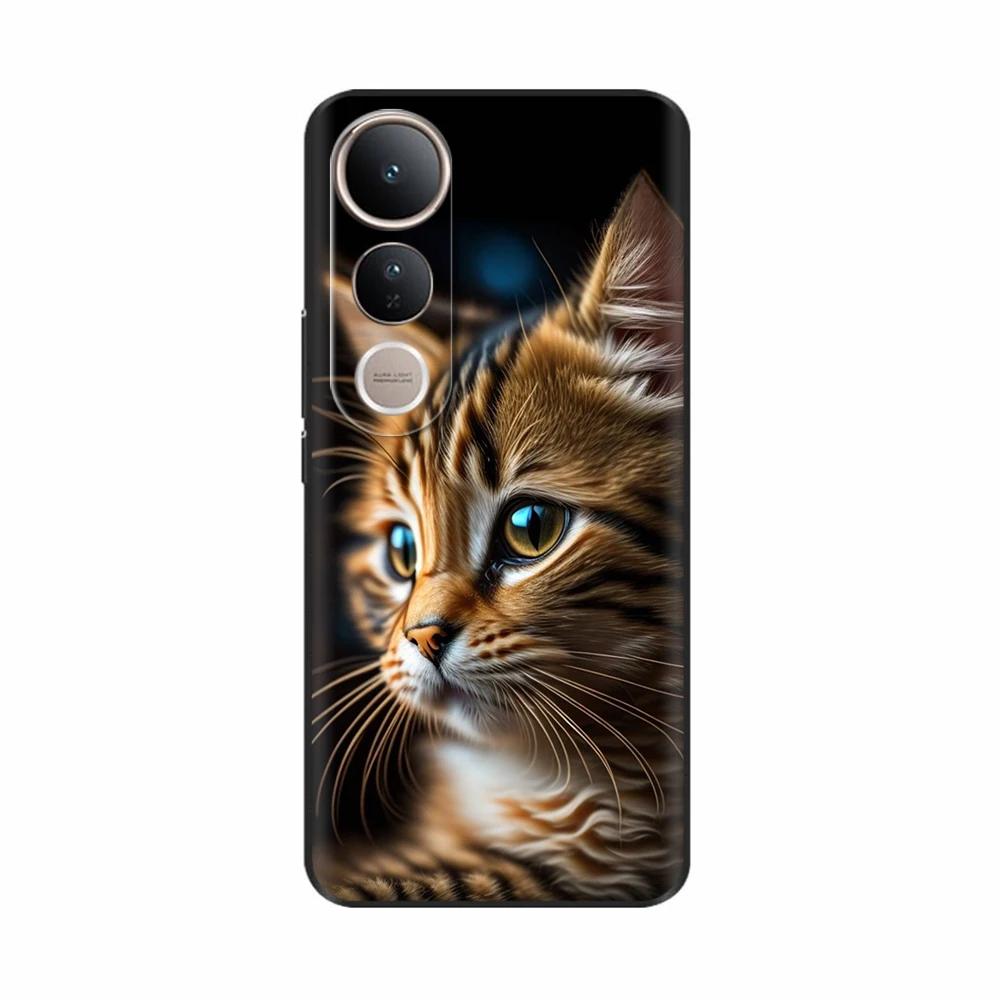 For Vivo V50 Lite 5G 4G Case Fashion Flower Soft High Quality Housing For Vivo V50Lite 4G Back Cover Colorful Phone Casing Funda