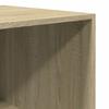 Wardrobe in Sonoma Oak Finish 100 x 50 x 200 cm Particleboard