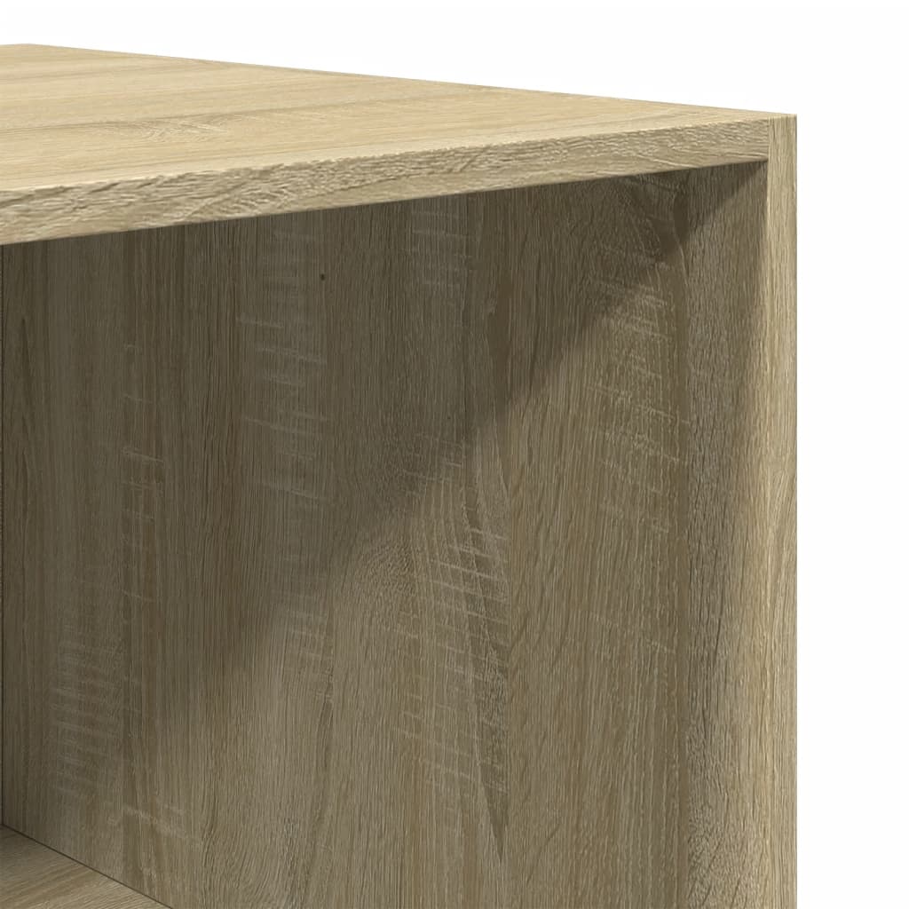 Wardrobe in Sonoma Oak Finish 100 x 50 x 200 cm Particleboard
