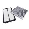 Engine Air Filter Car Cabin Air Filter with Activated Carbon For Honda Pilot 2009-2015 Odyssey 2005-2010 Acura MDX 17220-RN0-A00