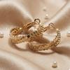 European-Style Shining C-Shaped Ear Cuff: Minimalist, Elegant, Versatile Earrings.