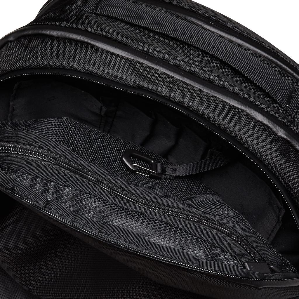 Ace Gene Business Backpack, B4 Size Compatible, Water-Resistant, Fits 15.6-inch Laptops, Air Mesh Backing, Rugmaster No. 67813, Men's, Black