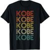 Unisex-Adult Retro Kobe Bryant T-Shirt Black Small Short Sleeve T-Shirt