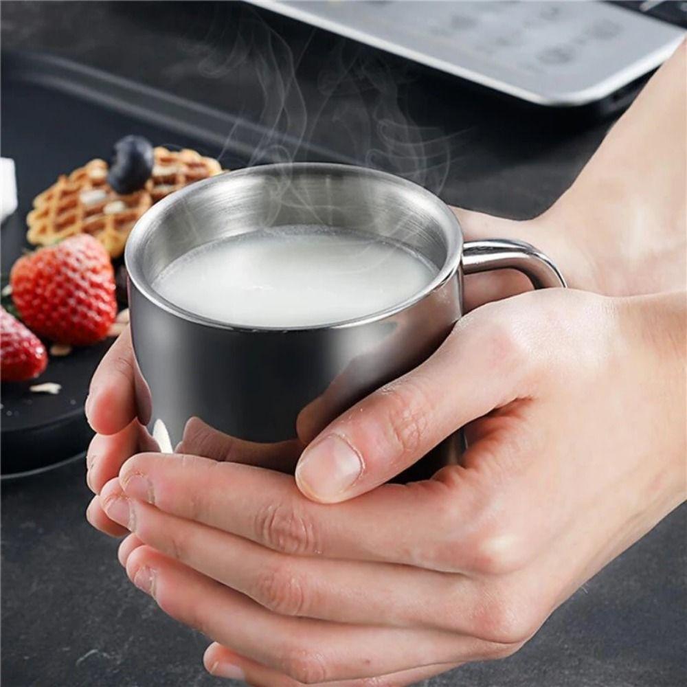 Stainless Steel Coffee Mug Shatterproof Travel Tumbler Jug BPA Free Drinking Water Cup  Home
