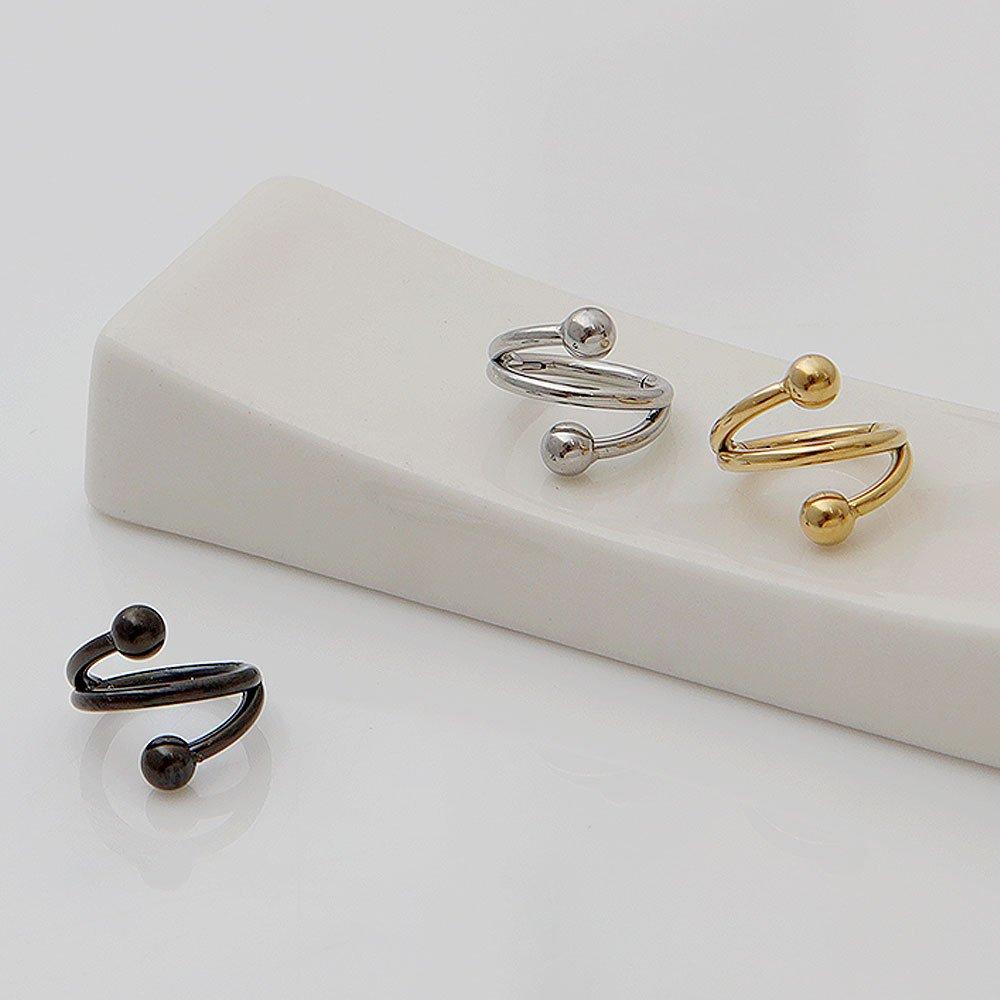 (1+1) Mode Barbell Piercing En Sida Rea