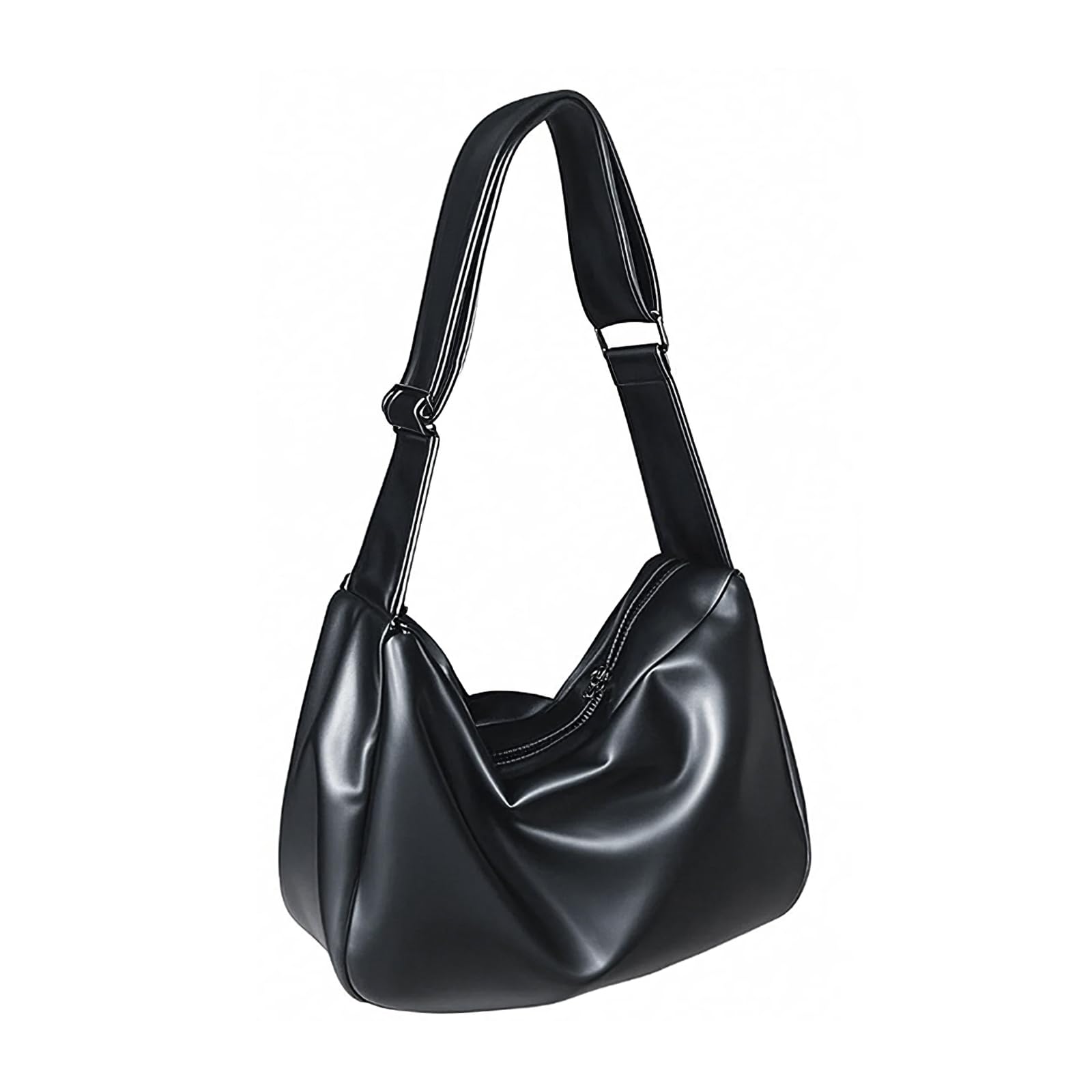 

Hillrill Women s Shoulder Bag, Crossbody Bag, Faux Leather, Tote Bag, Lightweight, Large Capacity, Casual, Zippered, Perfect for Commuting, Travel,