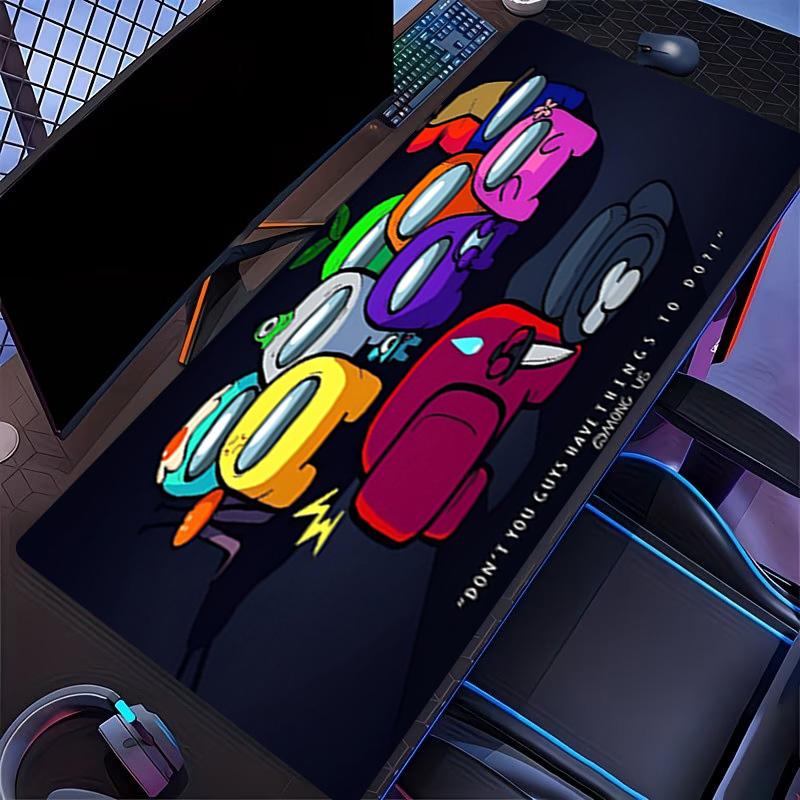 Among Us Print Mouse Pad, for Keyboard Pad Laptop PC Mat for Office Home Use, Desk Decor, Perfect Birthday Gift for Gamers
