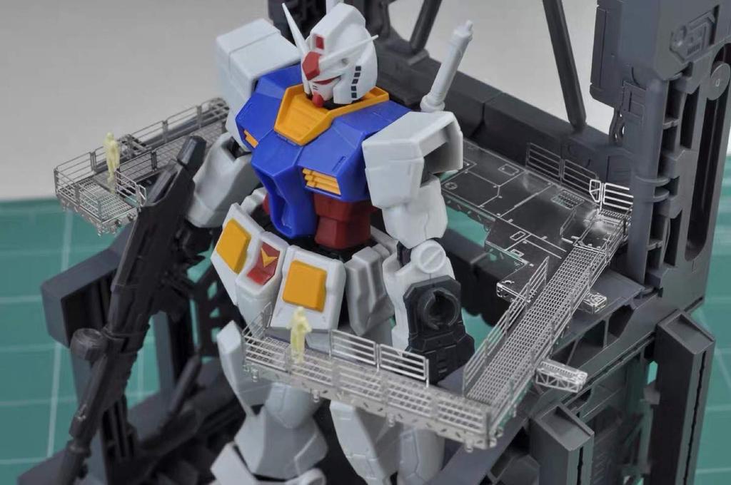 RG HG MS Modification Detail Up Metal Parts System 1/144 High-Quality (for 1/144 Base) [Used]
