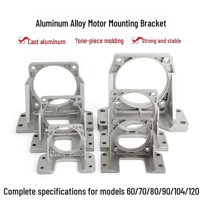 Horizontal Fixed Base Motor Bracket with Variable Speed Control for 6-200W