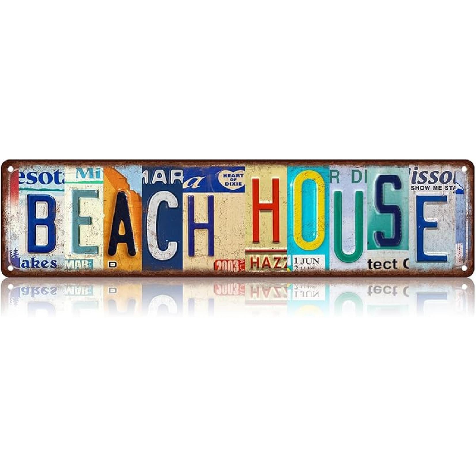 

Mermaid Cove Metal Tin Sign Funny Vintage Slim Street Signs 16 x 4 Inch Wall Art for Home Farmhouse Bar Cafe Garage Indoor Outdoor Decor 16 x 4 inches