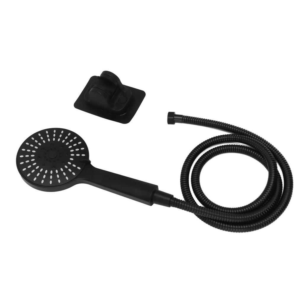 Shower Head Kit 5 Modes ABS Showerhead High Pressure Bath Nozzle with Hose Holder Base