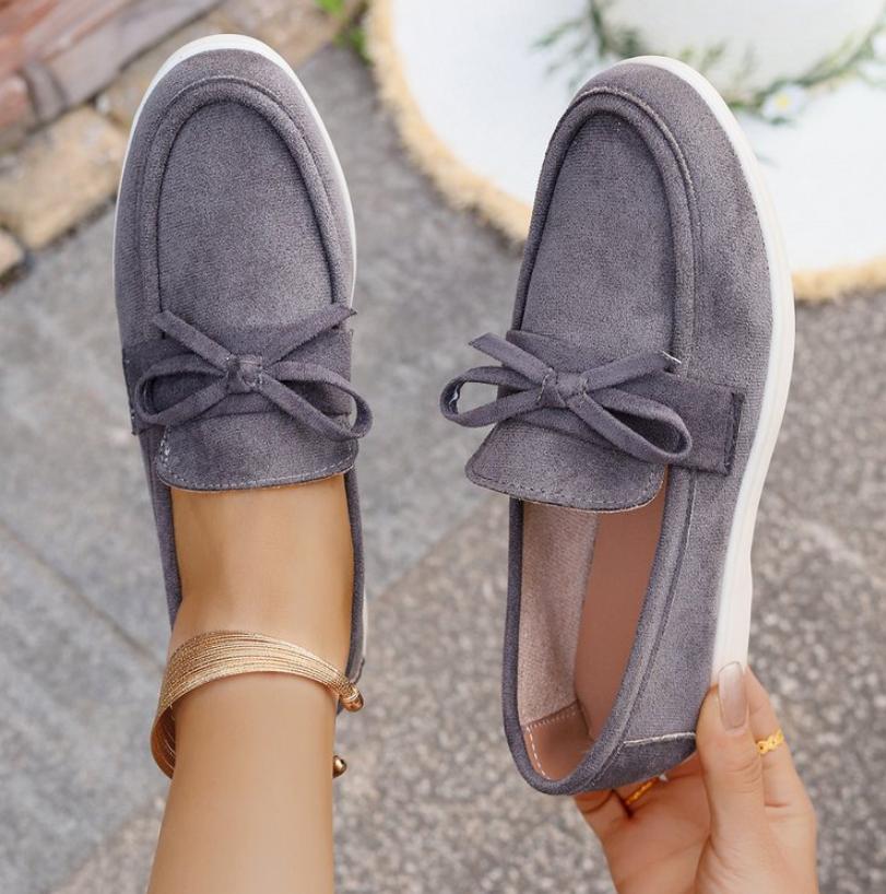 Fashion New Lefu Shoes Women's Soft Leather Retro Lazy Man Step on Thick Sole Flat Bottom Comfortable Single Shoe Tenis De Mujer Loafers