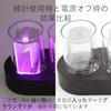 Nixie Tube Style Desk Clock, Neon Tube Clock, Retro Modern Desk Clock, RGB Full Color Digital Clock, Adjustable Brightness, 16 Million Colors,