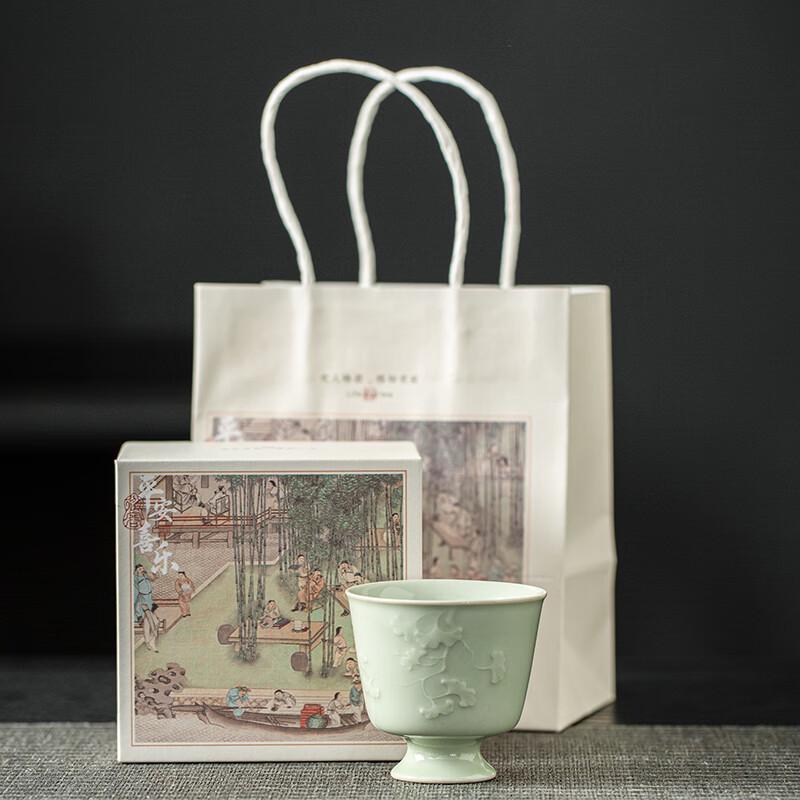 

Mu Yi Celadon Ginkgo Master Teacup