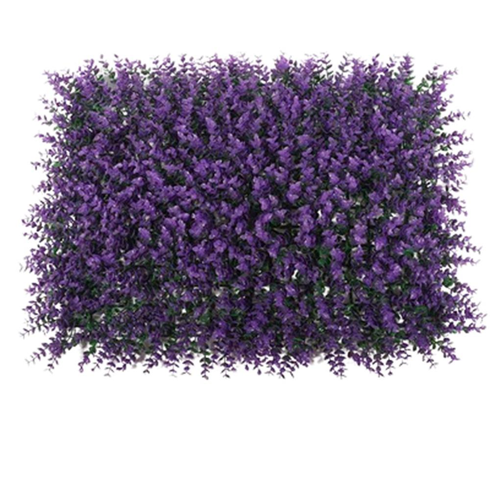 Plastic Lawn Artificial Plant Wall Panel UV Resistant Fake Lawn Carpet  Party Decor