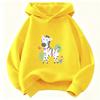 Colorful Cartoon Horse Cute Hoodie Kids Children's Sweatshirt Cute Graphic Hoody for Boys Girls Autumn Winter Casual Hoodies