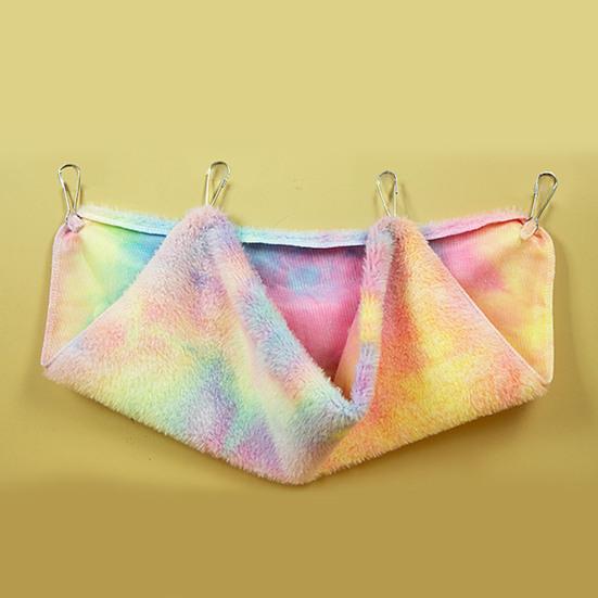 Pet Hammock Super Soft Wear Resistant Fabric Fade-resistant Reversible Pet Cat Hanging Bed