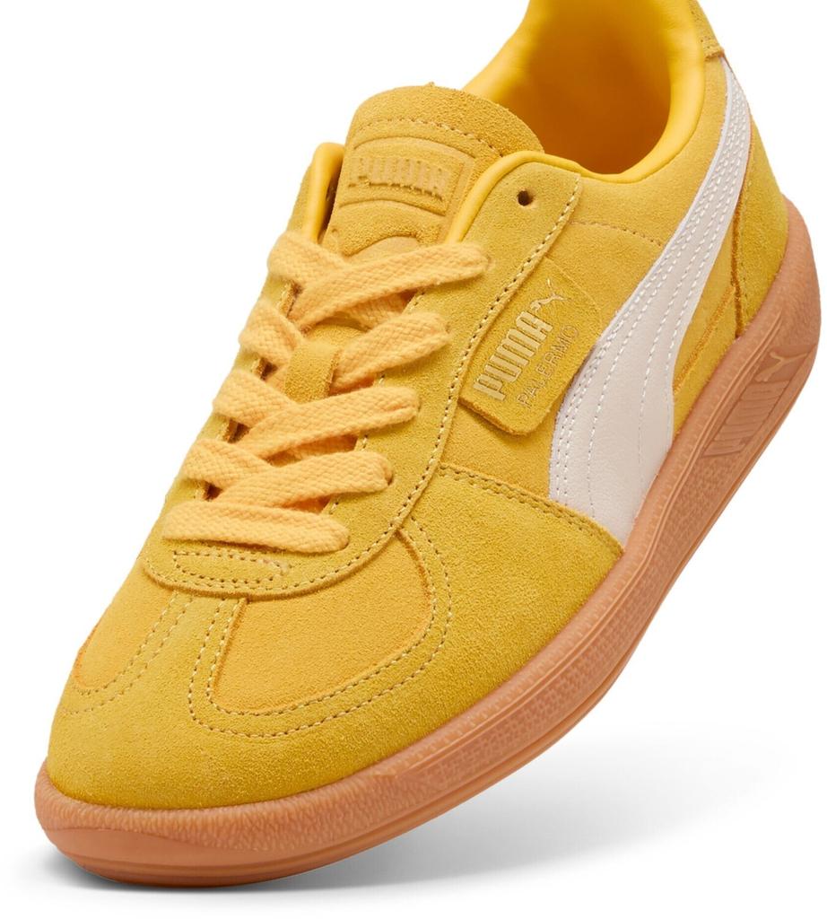 Кроссовки Puma Palermo унисекс желтый шип/альпийский снег