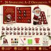 Weihnachts-Adventskalender für Kinder, 26-Tage Countdown Überraschungs-Set, Flache Rückseite Feiertagsgeschenk