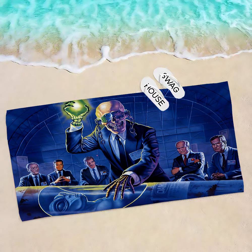 M-Megadeths Heavy Metal Rock Band Microfiber Beach Towel Absorbent Quick Dry Soft Yoga Swimming Resort Mountain Climbing Towel