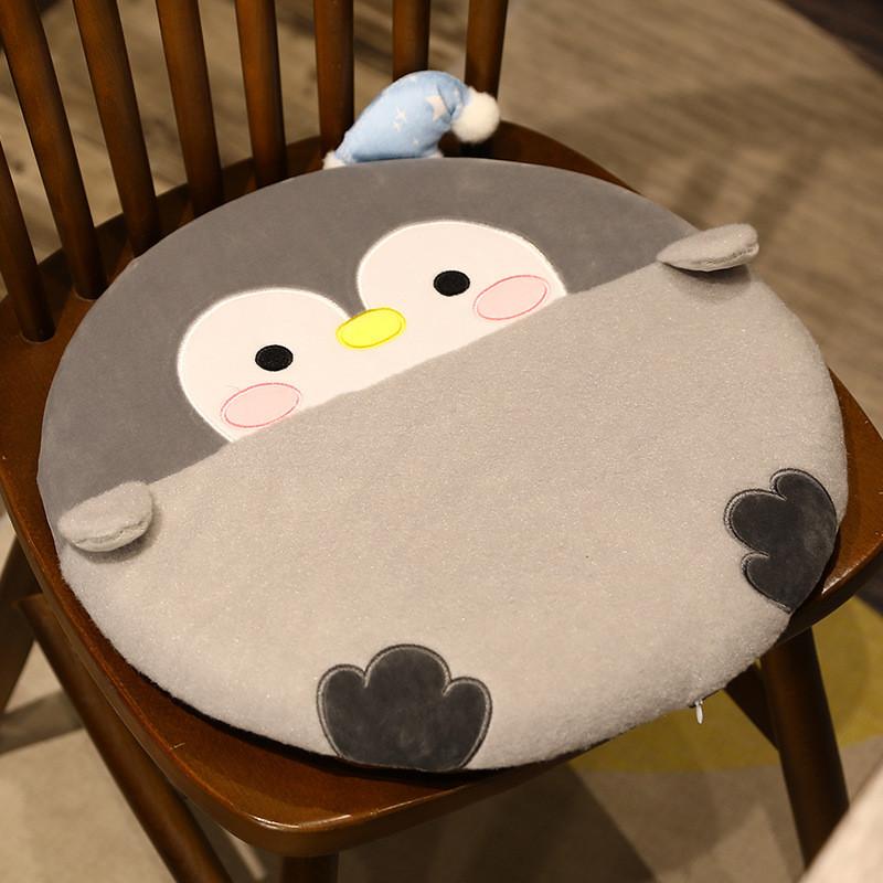 Memory Foam Cat Cartoon Seat Cushion For Dorm Room Comfort And Lounge Use
