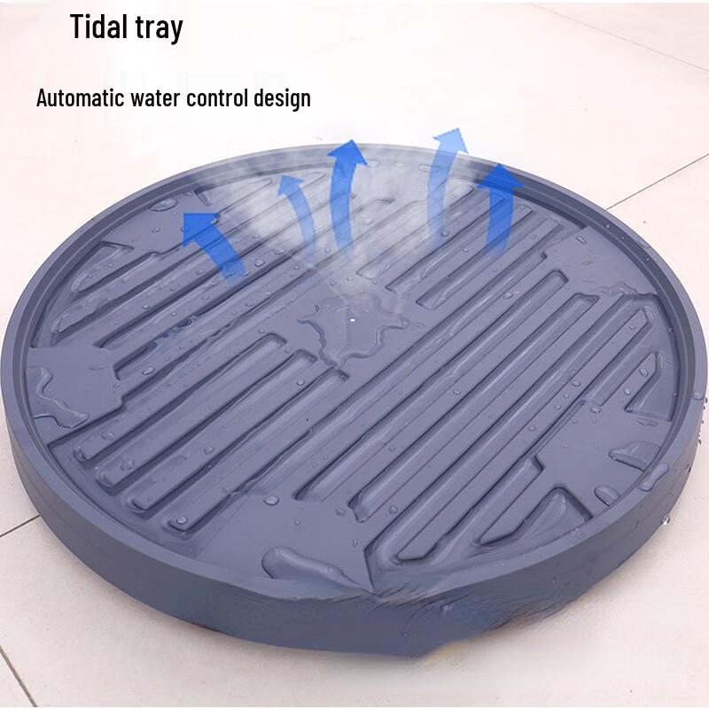 Manyuanhong Mobile Flower Pot Caddy with Swivel Wheels