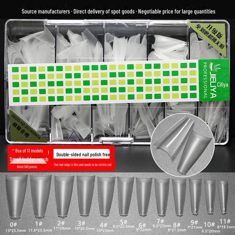 Ultra-Thin Handmade Long Ladder Nail Art Patch