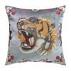 Tiger Head Embroidered Pillow Cover American Retro High Quality Cushion Cover Pillows Decor Home