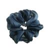 VINGTAINE шифоновий об'ємний scrunchie великий стильний дорослий модний пучок наверх хвіст HS-143-BL- синій