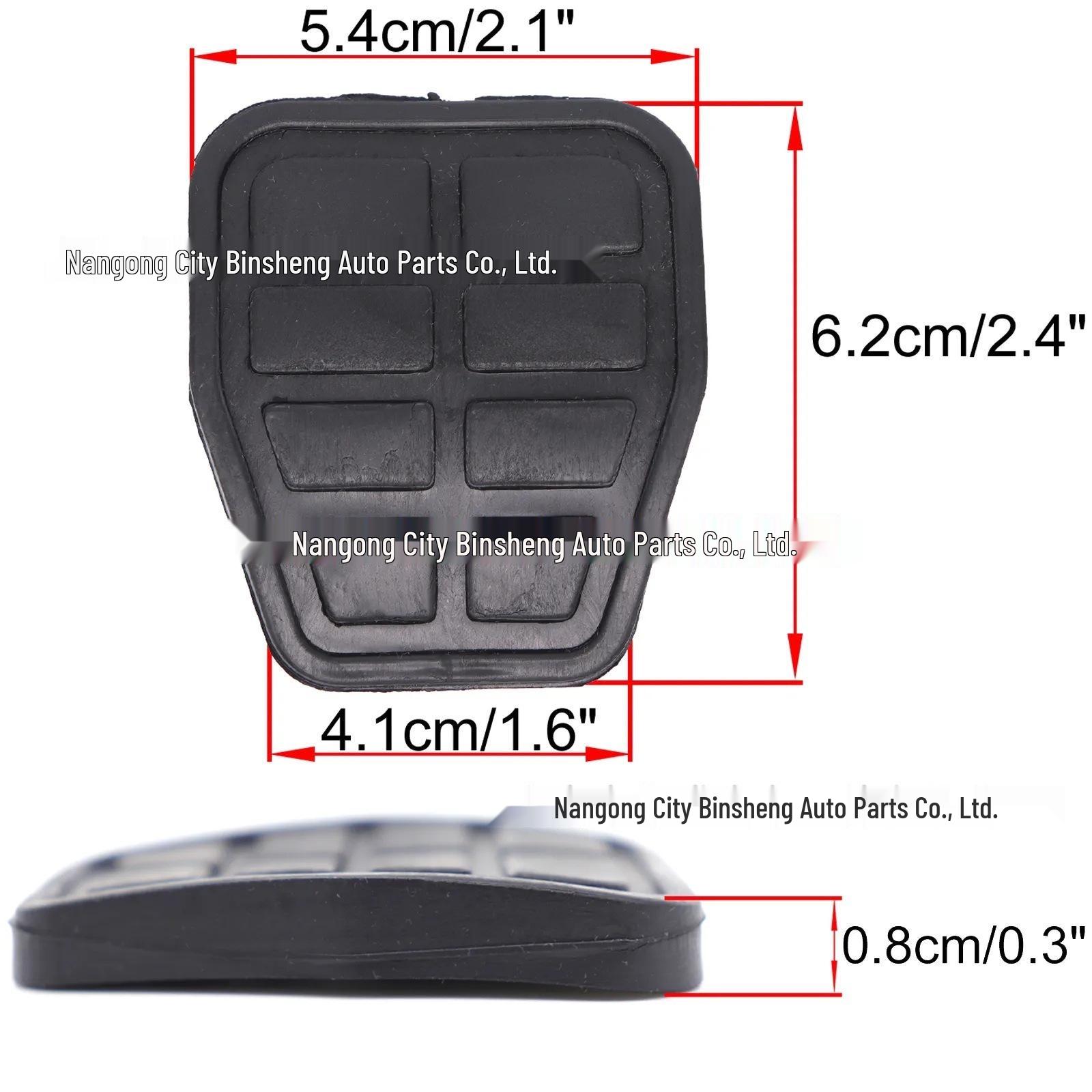 Brake/Clutch Pedal for Seat Arosa 6H/Inca 9K - Foot Pedal 7213141 564321