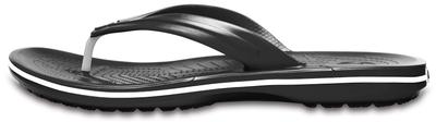 Flip Size 11033 Crocband™ Flops, Black, 23.0 Cm,