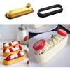 Plastic Perforated Tart Ring Circle DIY Cake Mold Egg Tart Mold Mousse Circle Ring Dessert Bakeware Cutter Cake Decorating Tool