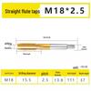 Titanium Plated Machine Tap M18x2.5