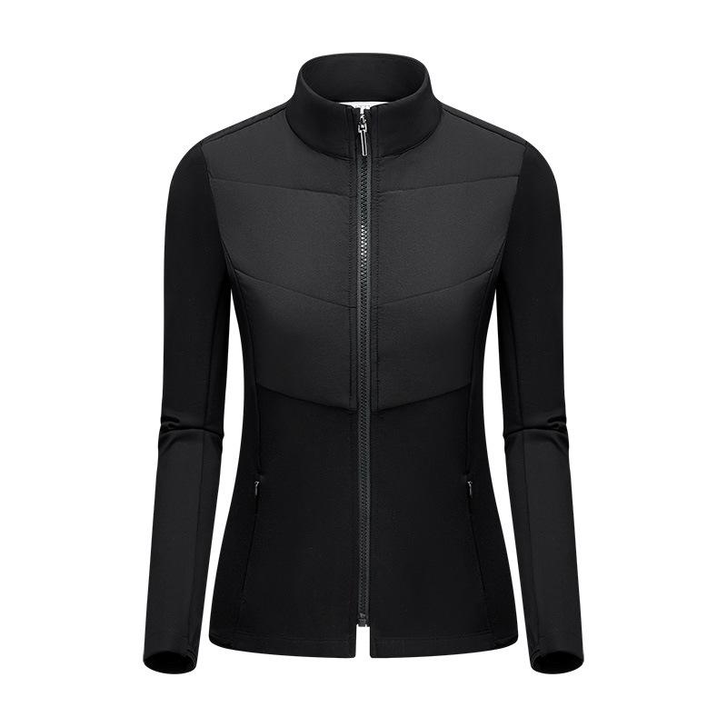 Women's Windproof Long Sleeve Golf Jacket - Autumn/Winter Sunscreen, Korean Style, Warm and Slimming Sportswear