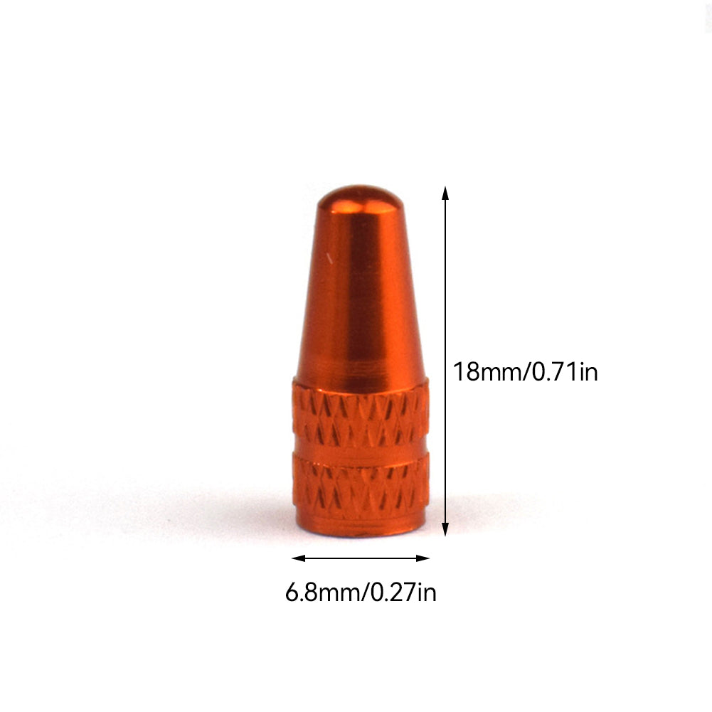 1PC Bicycle Tire Presta Valves Caps Air Valve Caps Aluminium Alloy for Road Bike Tyre Ultralight Cap Designed Valve Covers