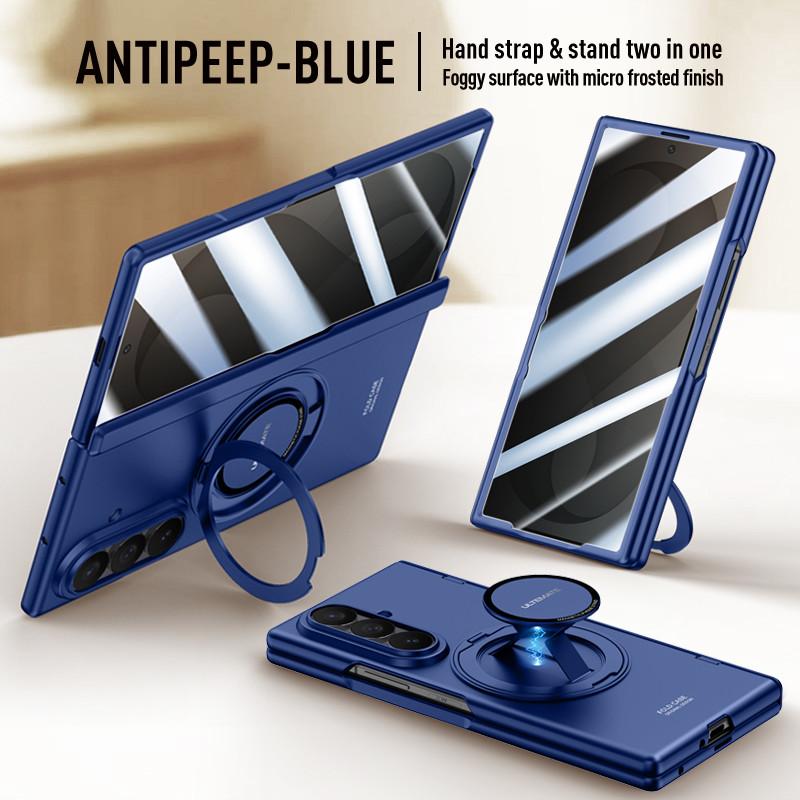 For Samsung Galaxy Z Fold 8 Ultra 5G Case For Magsafe Magnetic Ring With Screen Glass Cover For ZFold 8 Fold8 Ultra Hinge Cases