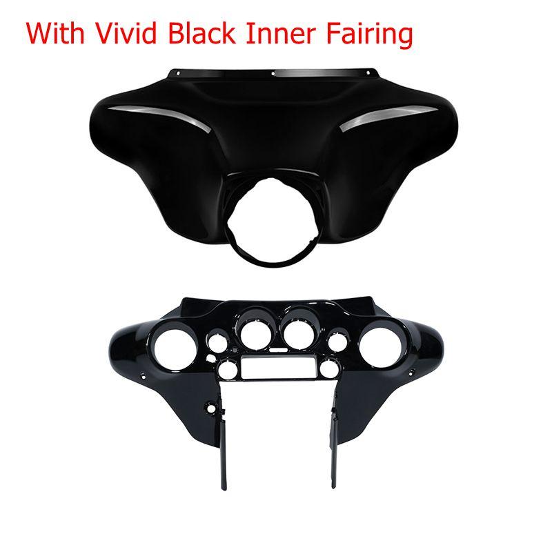 Motorcycle Batwing Inner Outer Fairing For Harley Touring Street Glide Electra Glide 1996-2013
