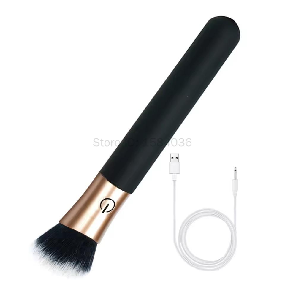 Makeup Brush G Spot Vibrator Clit Stimulator AV Stick Dildo Bullet Vibrators Female Masturbation Massager Sex Toys for Women 18+