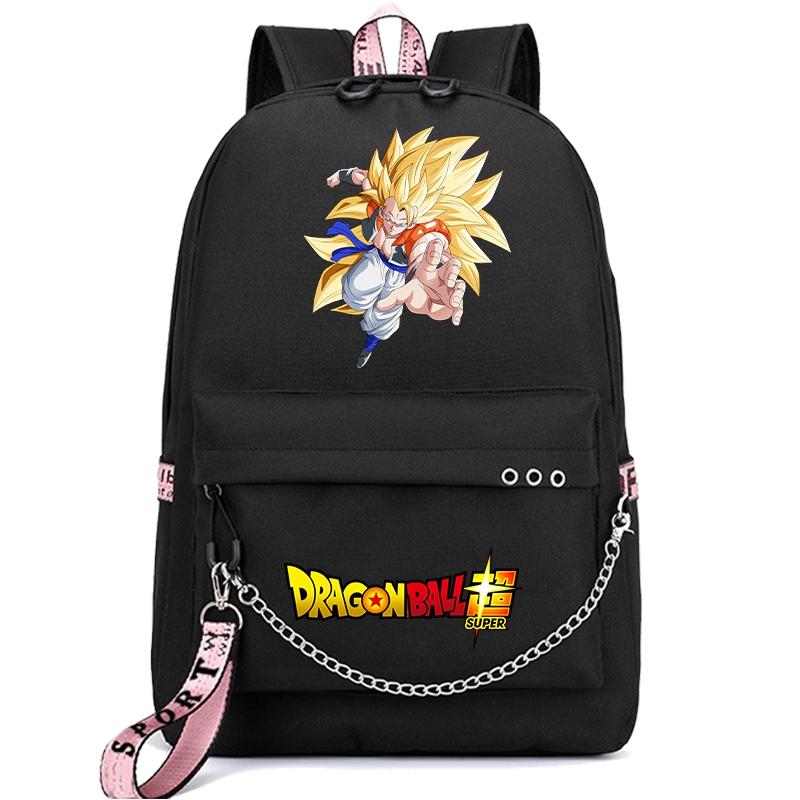 Anime Dragon Ball Printed Boy Girl Schoolbag Back To School Waterproof Bag Student Bookbag for Boy Girl Women Travel Leisure Bag Rucksack Mochila