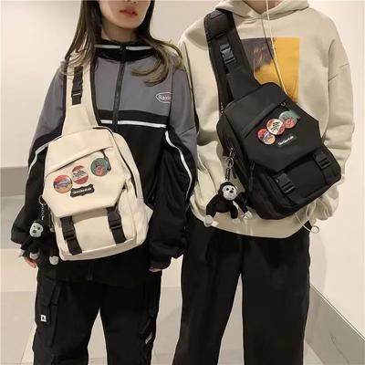 Chaopai Umhängetasche, lässiger Schulterrucksack für Studentinnen, japanische Sport-Brusttasche