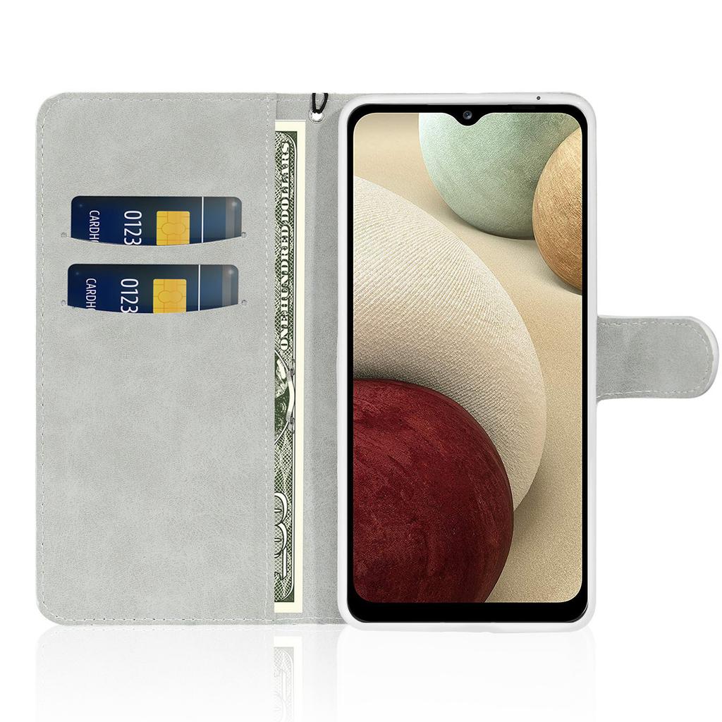 Suitable for A54 5G mobile phone leather case A34 sequined glitter card wallet bracket protective case A24 hand rope