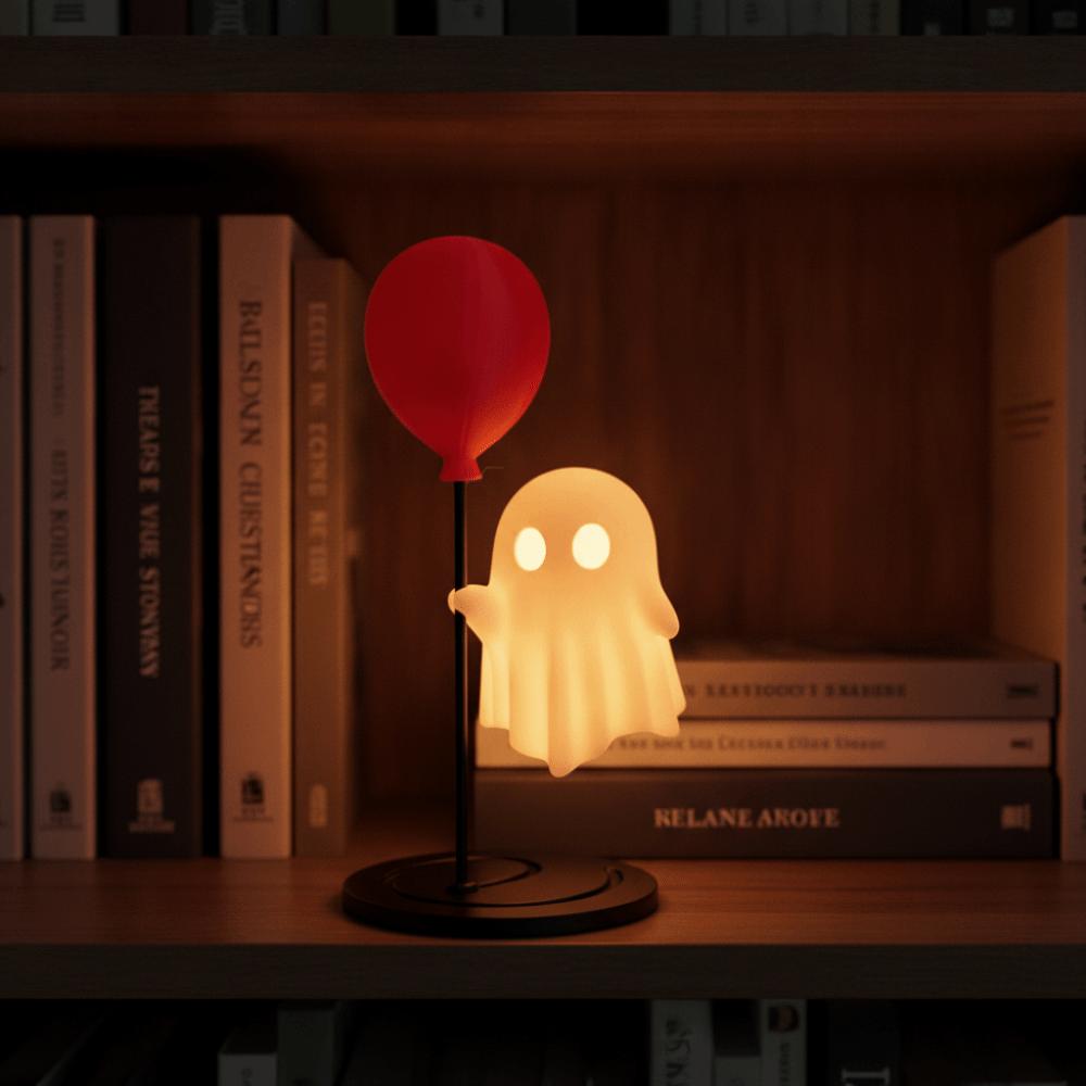Cute Halloween Lamp LED Balloon Ornament Atmosphere Lamp Desktop Light  Bedroom