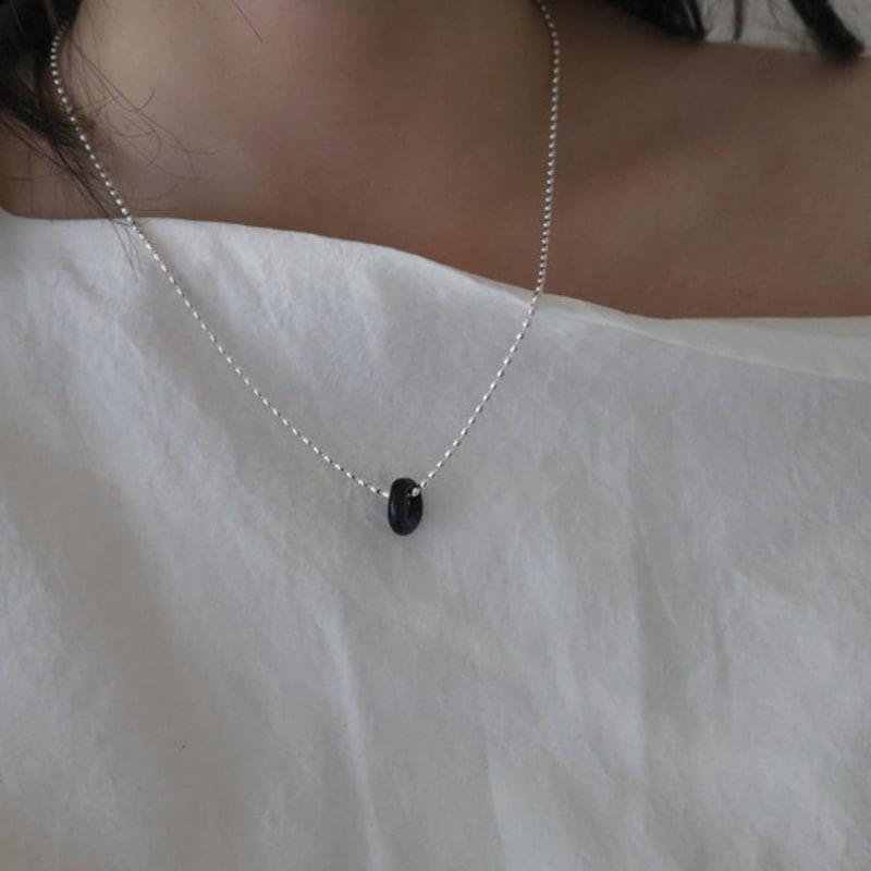 APIOH GLASS RING NECKLACE