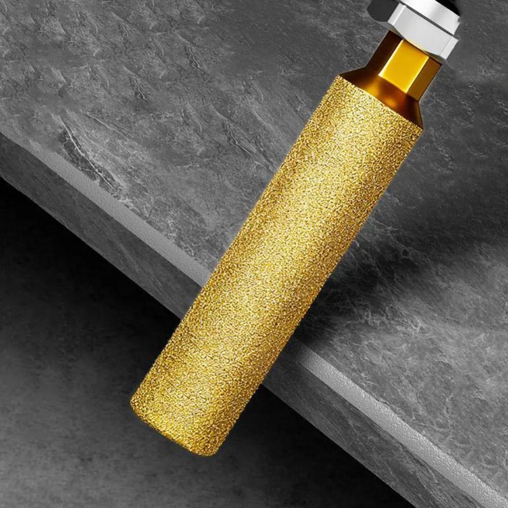 6/8/10/12mm Size Hexagonal Shank Core Drill Bit Tile Marble Drill Bit  Dry Drilling Application