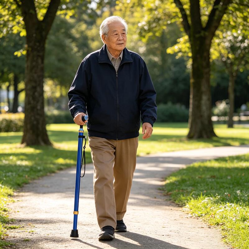 Telescopic Lighted Walking Cane