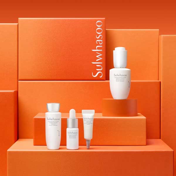Sulwhasoo Concentrated Ginseng Renewing Ampoule Serum Brightening & Anti-Aging Set 30ml